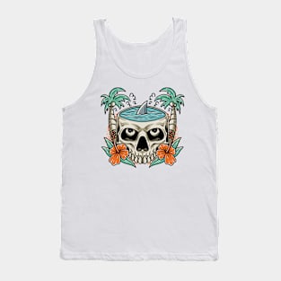 Skull Tropical Tank Top